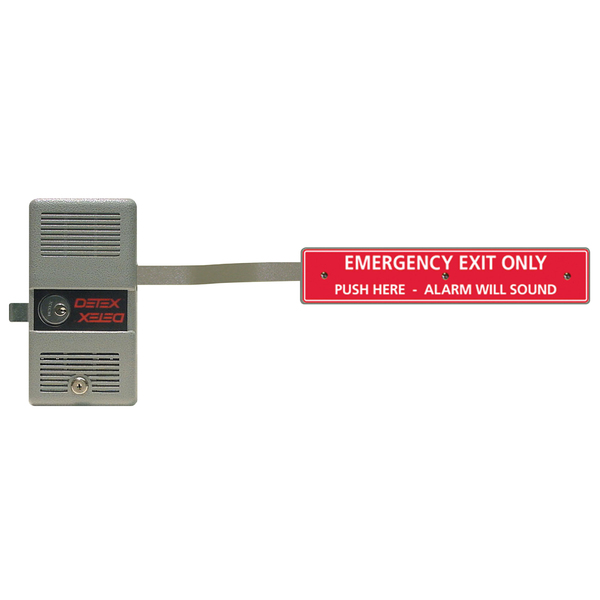 Detex Emergency Exit Alarm Device, LC, 36", Gray ECL-230D-PH